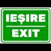 Semn exit iesire